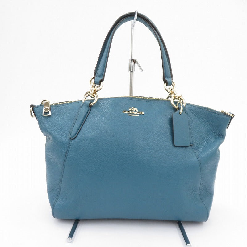 COACH | コーチ スモール ケルシー サッチェル ハンドバッグ G1780-F36675 グリーン【瀬戸大橋店】