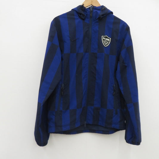 FCRB | エフシーアールビー WARMUP JACKET ナイロンジャケット 640476-470 ネイビー サイズ：S【瀬戸大橋店】
