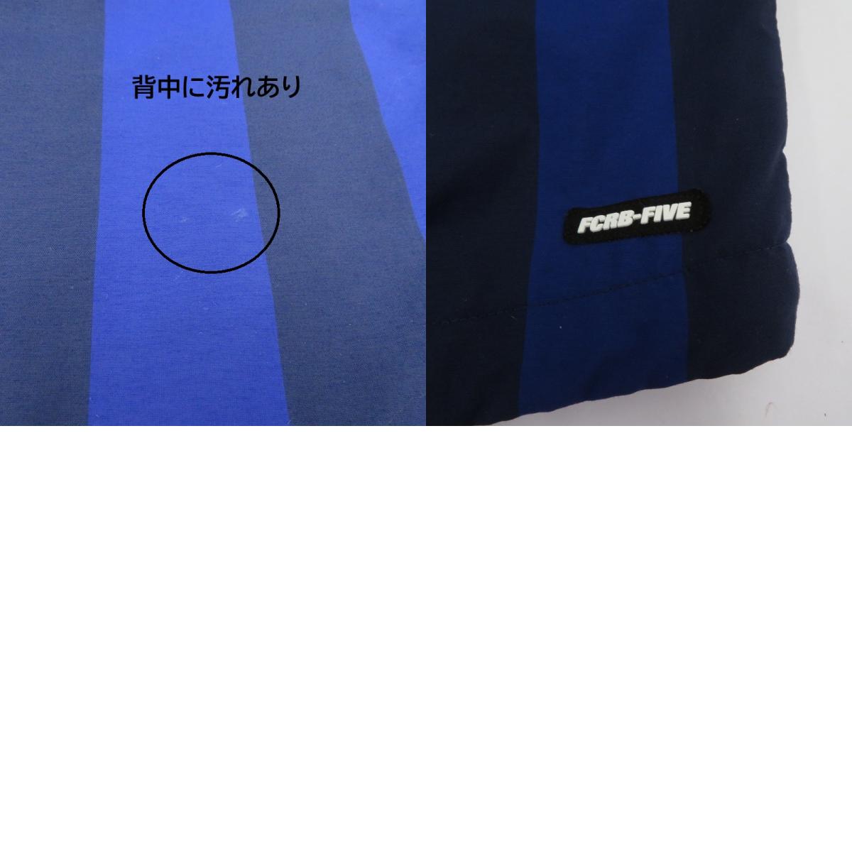 FCRB | エフシーアールビー WARMUP JACKET ナイロンジャケット 640476-470 ネイビー サイズ：S【瀬戸大橋店】