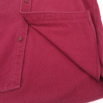 L.L.Bean | エルエルビーン usa製 シャモアクロス 長袖シャツ サイズ：TALL 15 1/2 ボルドー/バーガンディー【瀬戸大橋店】