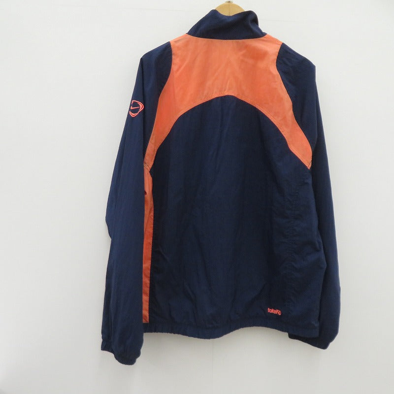 NIKE | ナイキ FCB T90 TRACK JACKET W 3R GX ナイロンジャケット HQ9735-410 ネイビー サイズ：L【瀬戸大橋店】