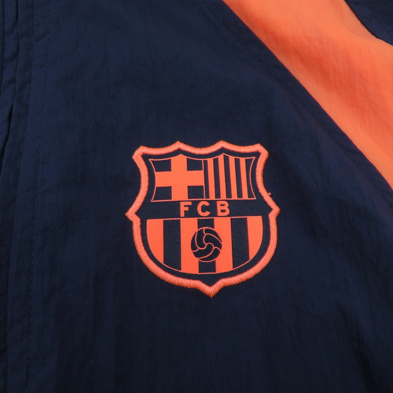 NIKE | ナイキ FCB T90 TRACK JACKET W 3R GX ナイロンジャケット HQ9735-410 ネイビー サイズ：L【瀬戸大橋店】