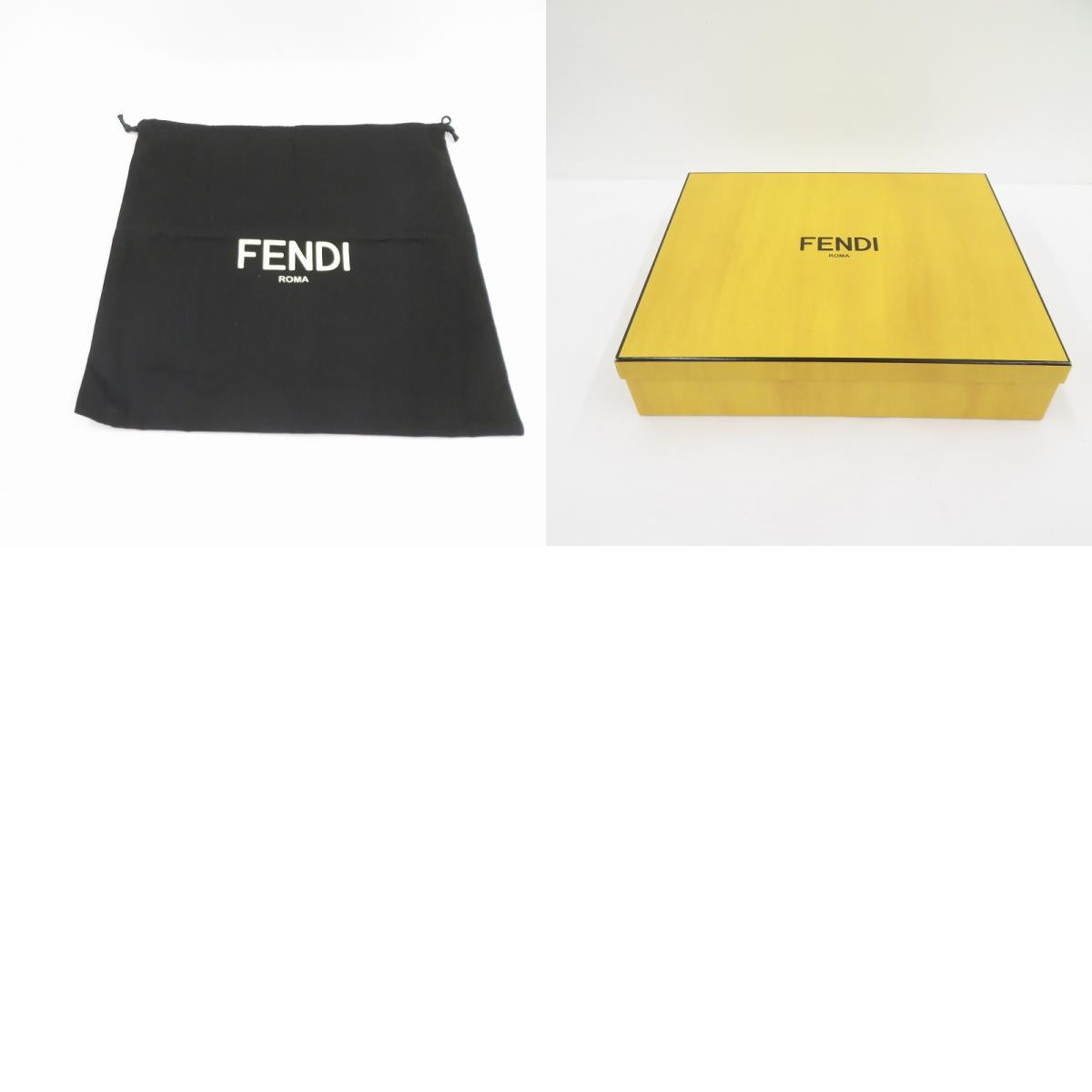 FENDI | フェンディ シャドー ダイアゴナル フラットポーチ クラッチバッグ 7N0110 AP1T F0GXN ブラック【瀬戸大橋店】