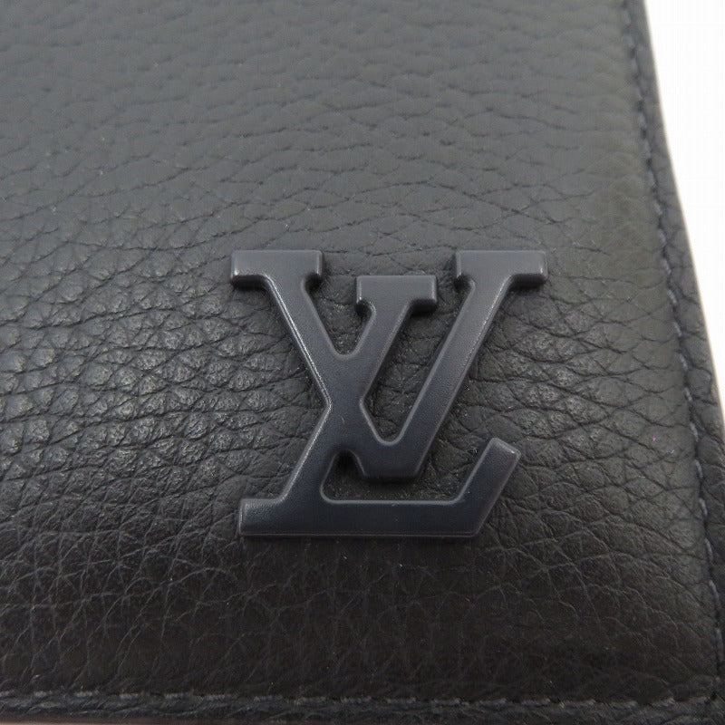 LOUIS VUITTON | ルイ・ヴィトン ポルトフォイユ・マルコ アエログラム 二つ折り財布 M81742 ブラック【瀬戸大橋店】