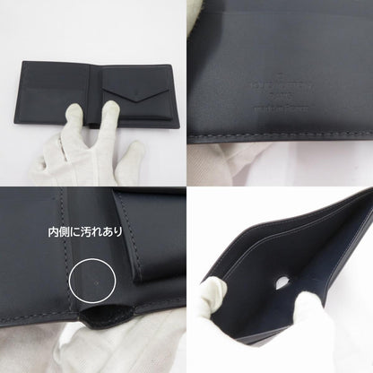 LOUIS VUITTON | ルイ・ヴィトン ポルトフォイユ・マルコ アエログラム 二つ折り財布 M81742 ブラック【瀬戸大橋店】