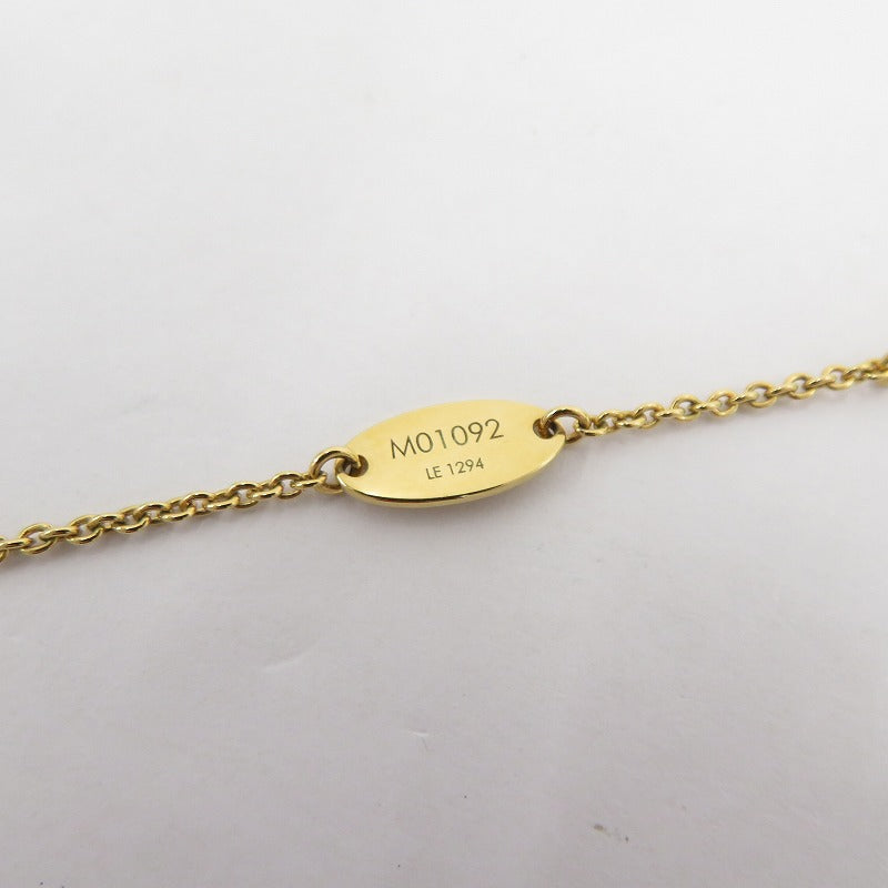 LOUIS VUITTON | ルイ・ヴィトン ネックレス・LV アイコニック エナメル ネックレス M01092 ゴールド【瀬戸大橋店】