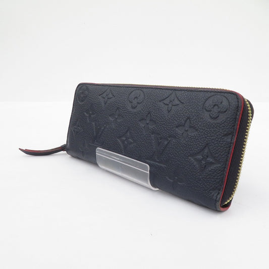 LOUIS VUITTON | ルイ・ヴィトン モノグラム アンプラント ポルトフォイユ・クレマンス 長財布 M69415 ネイビー【瀬戸大橋店】