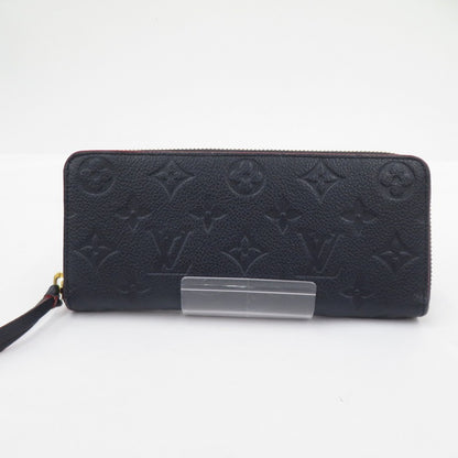 LOUIS VUITTON | ルイ・ヴィトン モノグラム アンプラント ポルトフォイユ・クレマンス 長財布 M69415 ネイビー【瀬戸大橋店】
