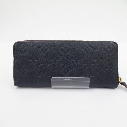 LOUIS VUITTON | ルイ・ヴィトン モノグラム アンプラント ポルトフォイユ・クレマンス 長財布 M69415 ネイビー【瀬戸大橋店】