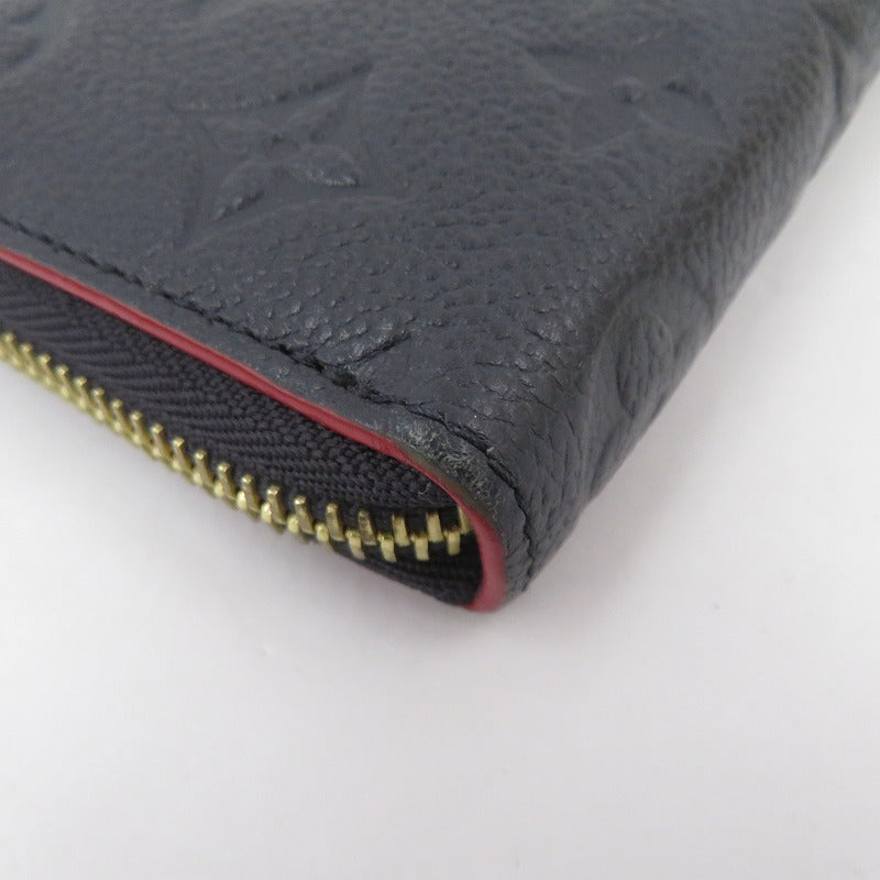 LOUIS VUITTON | ルイ・ヴィトン モノグラム アンプラント ポルトフォイユ・クレマンス 長財布 M69415 ネイビー【瀬戸大橋店】