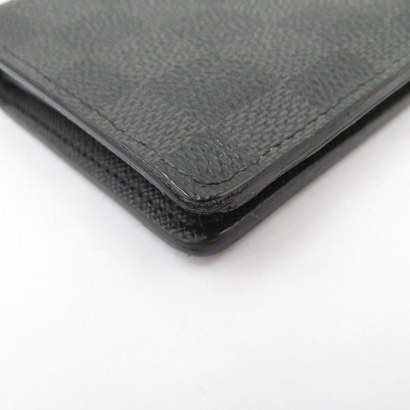 LOUIS VUITTON | ルイ・ヴィトン ポルトフォイユ・ブラザ ダミエ グラフィット 長財布 N62665 ブラック【瀬戸大橋店】