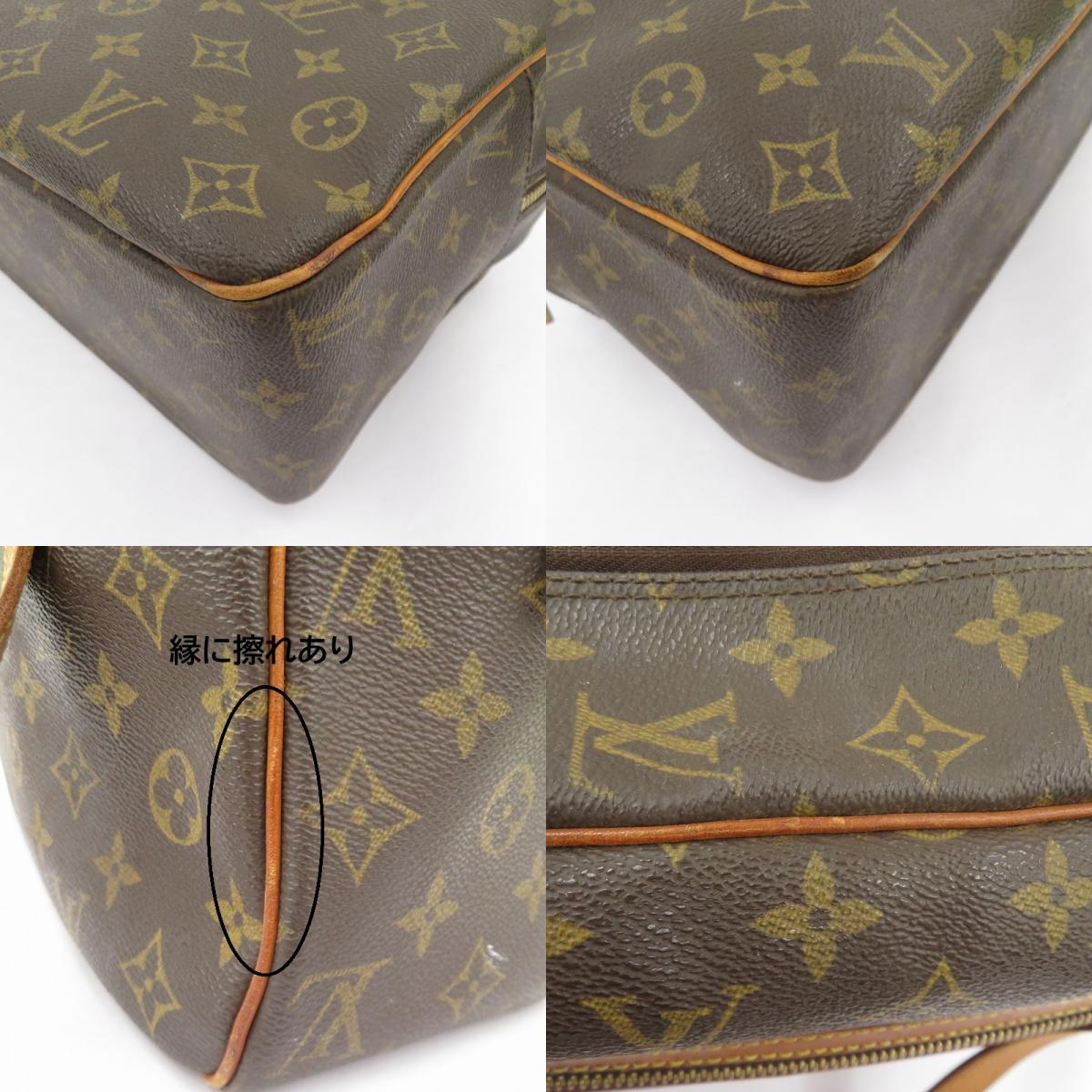 LOUIS VUITTON | ルイ・ヴィトン シテ GM モノグラム ショルダーバッグ M51181 ブラウン【瀬戸大橋店】