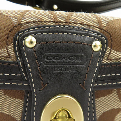 COACH | コーチ シグネチャー レガシー ミニ ハンドバッグ F06K-40224 ブラウン【瀬戸大橋店】