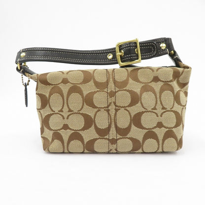 COACH | コーチ シグネチャー レガシー ミニ ハンドバッグ F06K-40224 ブラウン【瀬戸大橋店】