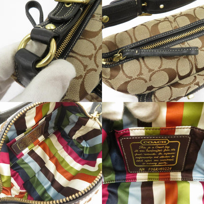 COACH | コーチ シグネチャー レガシー ミニ ハンドバッグ F06K-40224 ブラウン【瀬戸大橋店】