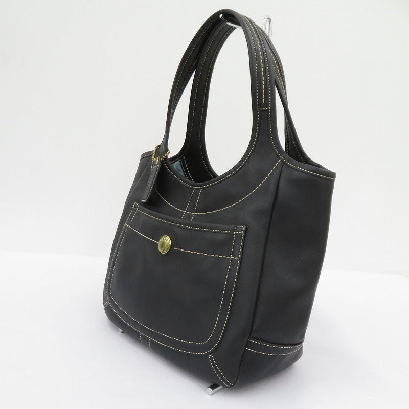 COACH | コーチ エルゴ レザー トート トートバッグ B0769-10743 ブラック【瀬戸大橋店】