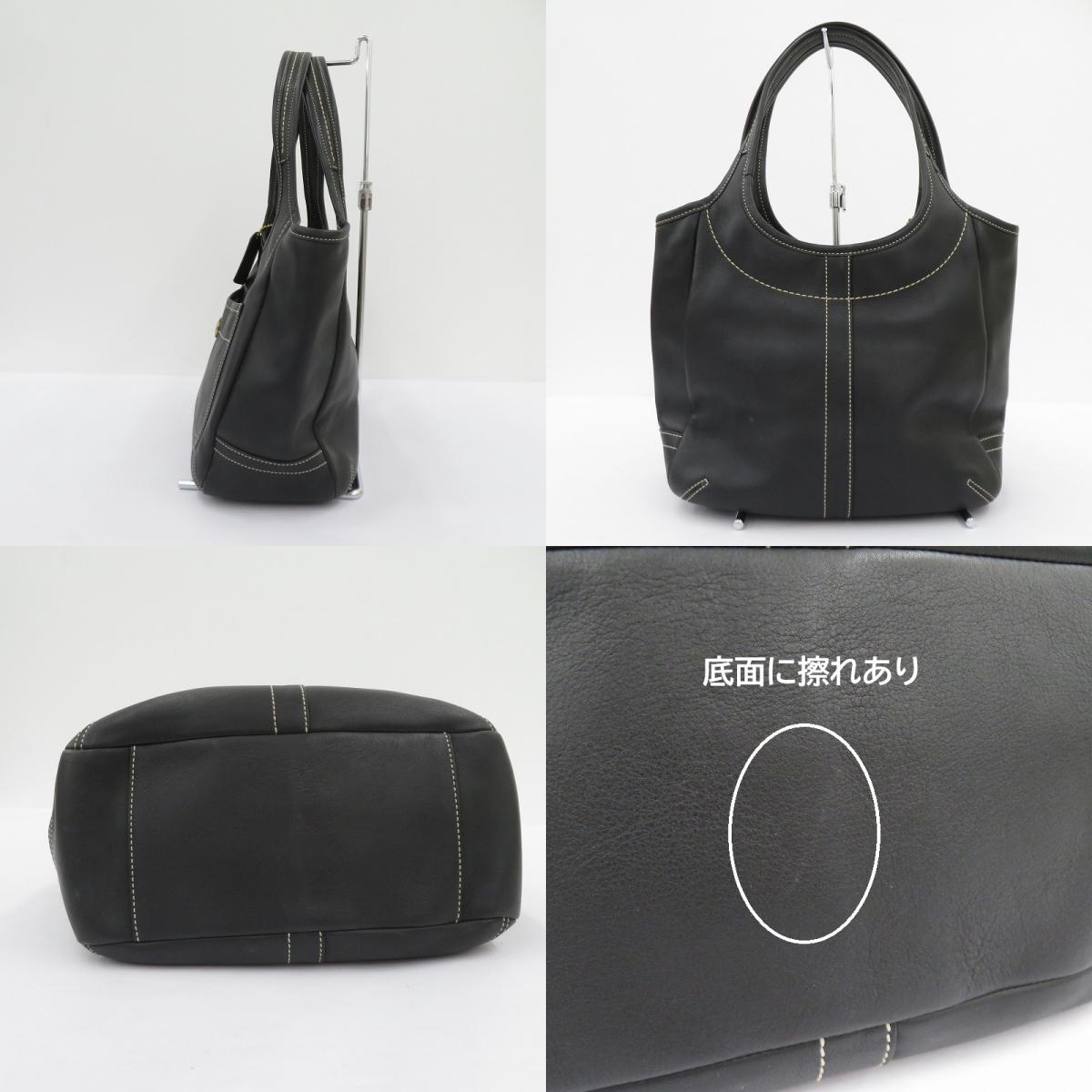 COACH | コーチ エルゴ レザー トート トートバッグ B0769-10743 ブラック【瀬戸大橋店】