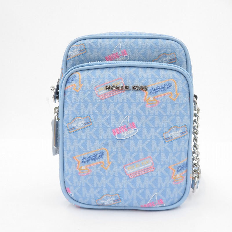 Michael Kors | マイケルコース JET SET TRAVEL ショルダーバッグ 35T5STVC21 ブルー【瀬戸大橋店】