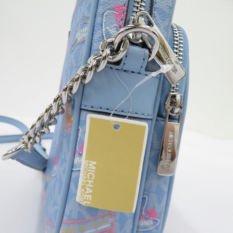 Michael Kors | マイケルコース JET SET TRAVEL ショルダーバッグ 35T5STVC21 ブルー【瀬戸大橋店】