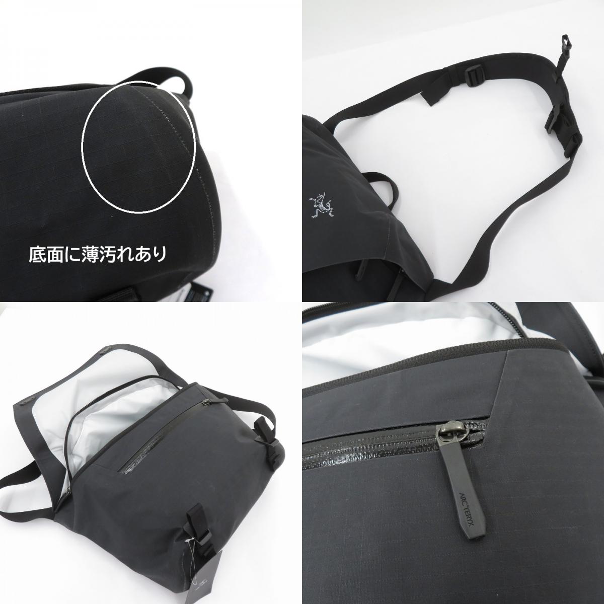 ARC'TERYX | アークテリクス Granville 10 Courier Bag ショルダーバッグ X00001038401 ブラック【瀬戸大橋店】