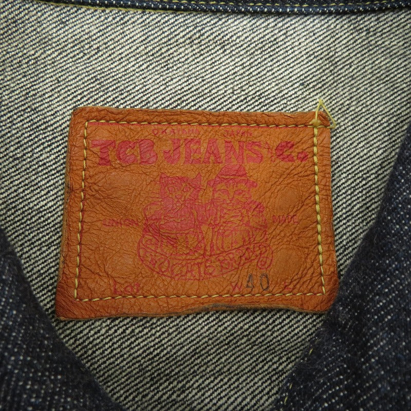 TCB JEANS | ティーシービ ジャケット デニム インディゴ サイズ：40【瀬戸大橋店】