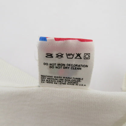 FRUIT OF THE LOOM | フルーツオブザルーム リチャードスタイン 90’ 半袖Ｔシャツ ホワイト サイズ：L【瀬戸大橋店】