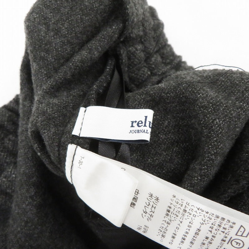 JOURNAL STANDARD relume | ジャーナルスタンダード　レリューム 起毛アソートイージーパンツ パンツ グレー サイズ：38【瀬戸大橋店】