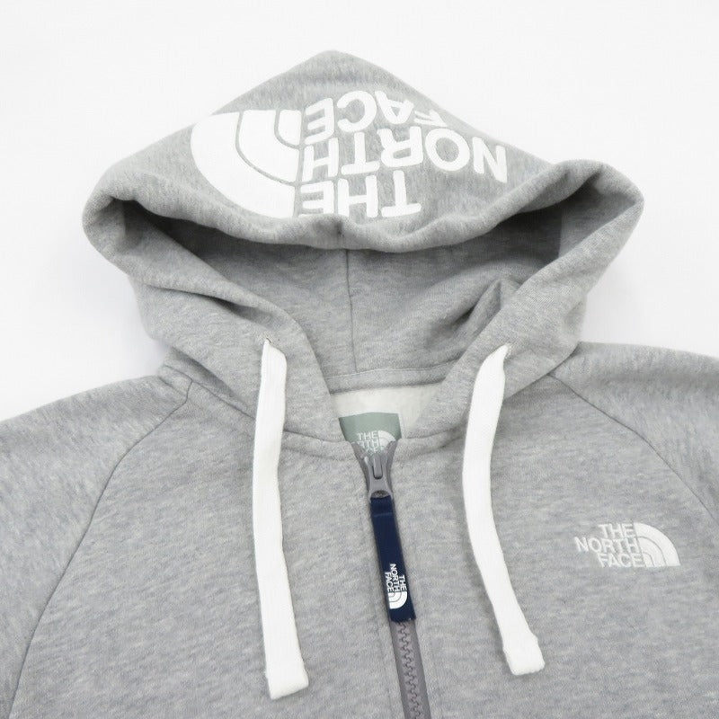 THE NORTH FACE | ザ・ノースフェイス Rearview Full Zip Hoodie パーカー NTW12340 グレー サイズ：L【瀬戸大橋店】