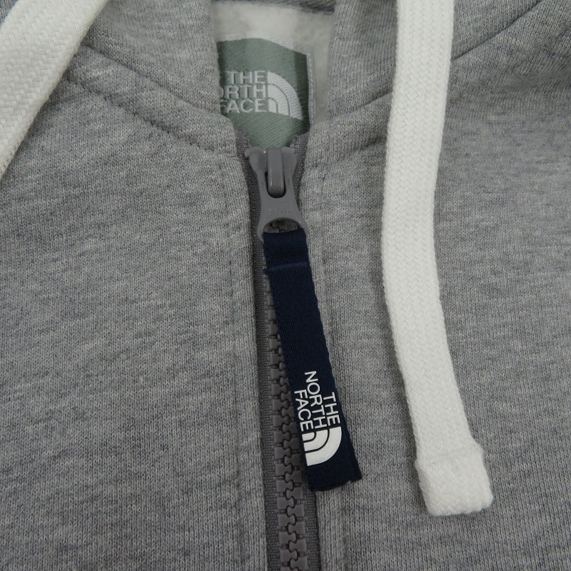 THE NORTH FACE | ザ・ノースフェイス Rearview Full Zip Hoodie パーカー NTW12340 グレー サイズ：L【瀬戸大橋店】