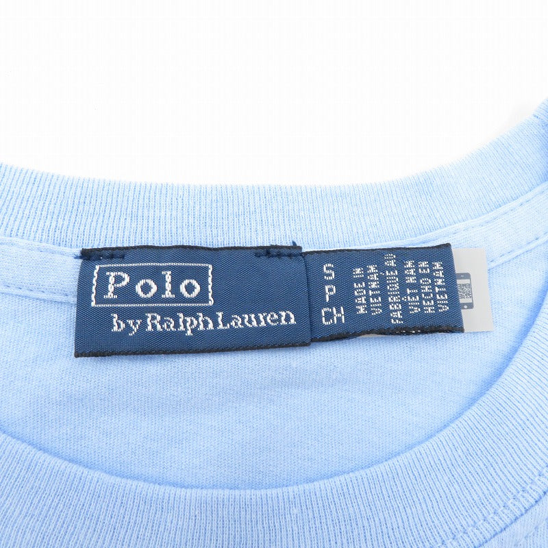 POLO RALPH LAUREN | ポロ・ラルフローレン POLOベアコットンジャージーTシャツ 半袖Ｔシャツ ブルー サイズ：S【瀬戸大橋店】