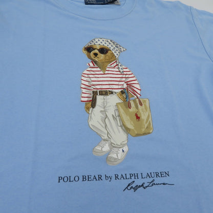 POLO RALPH LAUREN | ポロ・ラルフローレン POLOベアコットンジャージーTシャツ 半袖Ｔシャツ ブルー サイズ：S【瀬戸大橋店】