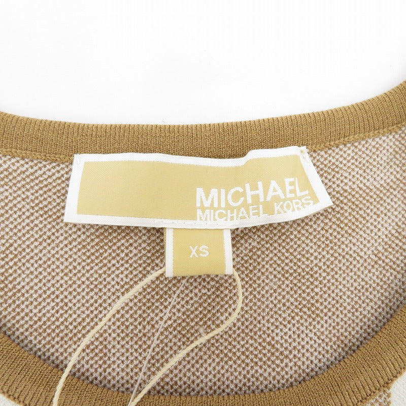 Michael Kors | マイケルコース ノースリーブニット ワンピース MH381SL9Z6 ブラウン サイズ：XS【瀬戸大橋店】