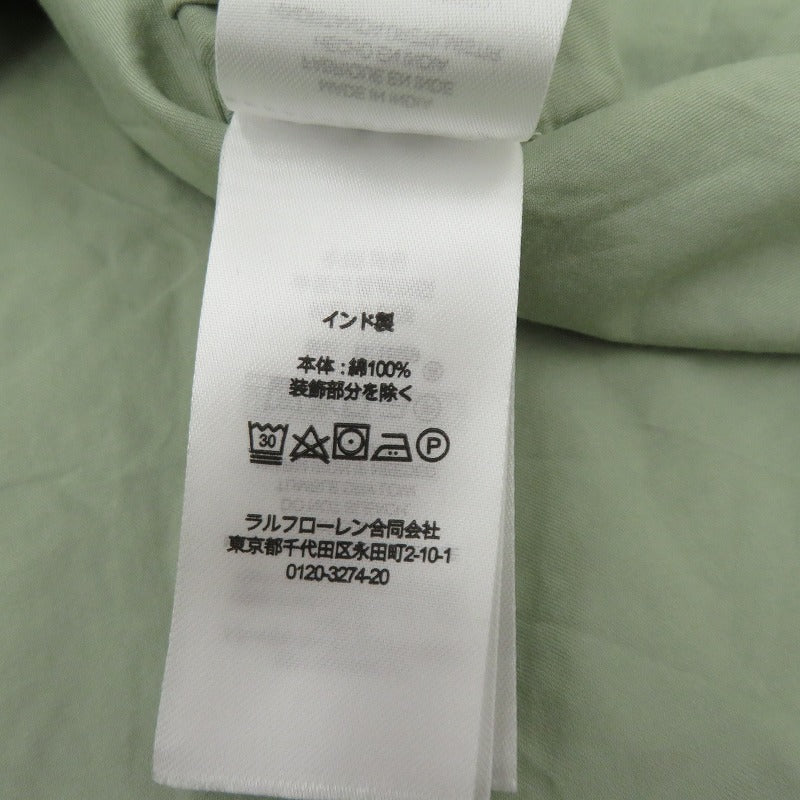 POLO RALPH LAUREN | ポロ・ラルフローレン 長袖シャツ グリーン サイズ：XXS【瀬戸大橋店】