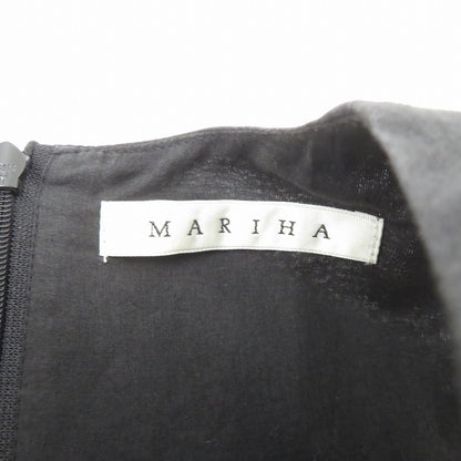 MARIHA | マリハ ミューズのドレス ノースリーブ ワンピース 3211234022 ブラック サイズ：36【瀬戸大橋店】