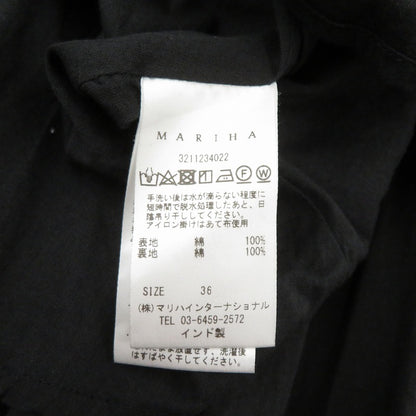 MARIHA | マリハ ミューズのドレス ノースリーブ ワンピース 3211234022 ブラック サイズ：36【瀬戸大橋店】