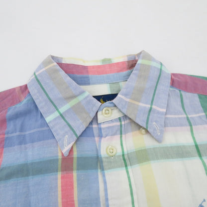 POLO RALPH LAUREN | ポロ・ラルフローレン チェック柄 長袖シャツ マルチカラー サイズ：XS【瀬戸大橋店】