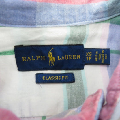 POLO RALPH LAUREN | ポロ・ラルフローレン チェック柄 長袖シャツ マルチカラー サイズ：XS【瀬戸大橋店】
