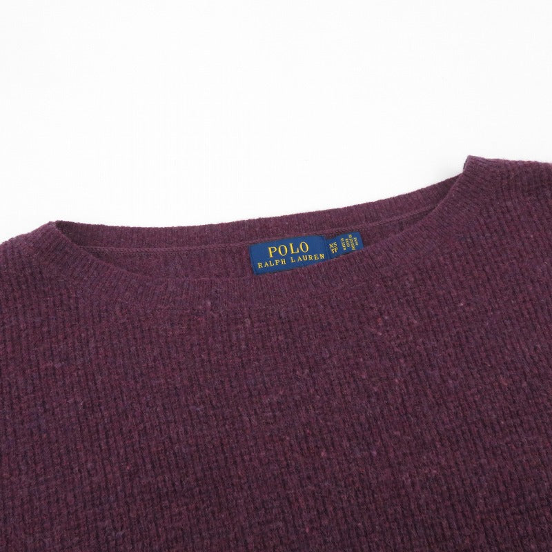 POLO RALPH LAUREN | ポロ・ラルフローレン ニット パープル サイズ：XS【瀬戸大橋店】