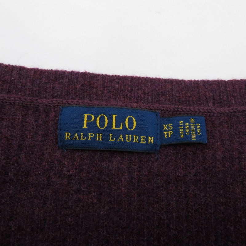 POLO RALPH LAUREN | ポロ・ラルフローレン ニット パープル サイズ：XS【瀬戸大橋店】