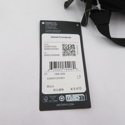 ARC'TERYX | アークテリクス Heliad Crossbody ショルダーバッグ X00001035901 ブラック【瀬戸大橋店】