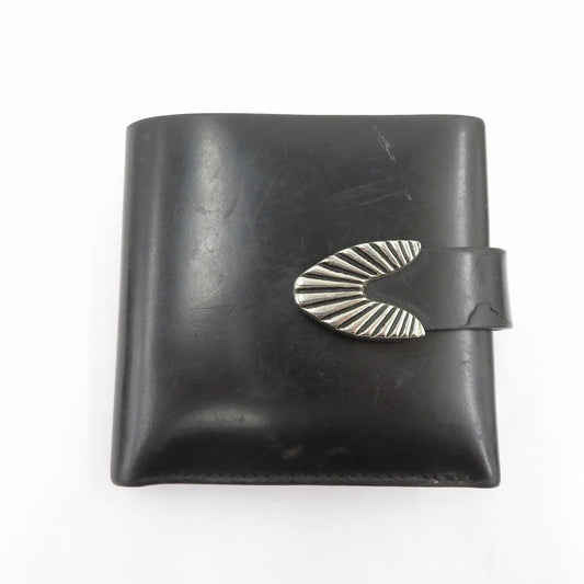 TOGA | トーガ Leather shoulder wallet 二つ折り財布 TZ31-AG942 ブラック【瀬戸大橋店】