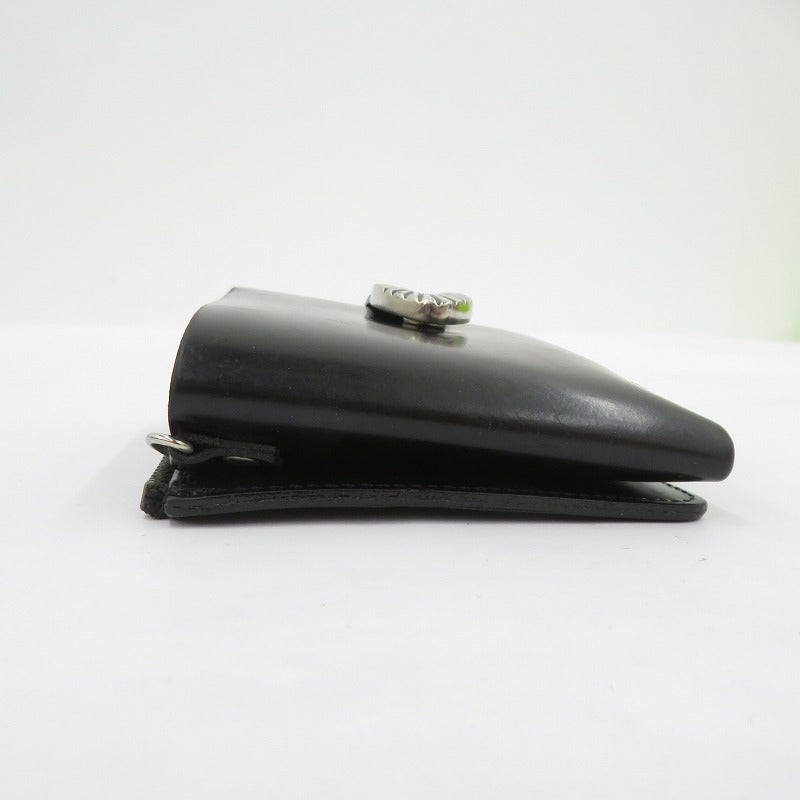 TOGA | トーガ Leather shoulder wallet 二つ折り財布 TZ31-AG942 ブラック【瀬戸大橋店】