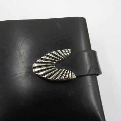 TOGA | トーガ Leather shoulder wallet 二つ折り財布 TZ31-AG942 ブラック【瀬戸大橋店】
