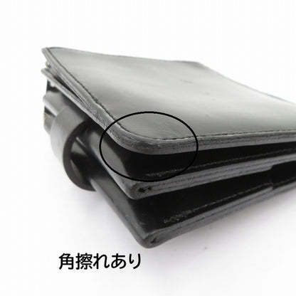 TOGA | トーガ Leather shoulder wallet 二つ折り財布 TZ31-AG942 ブラック【瀬戸大橋店】