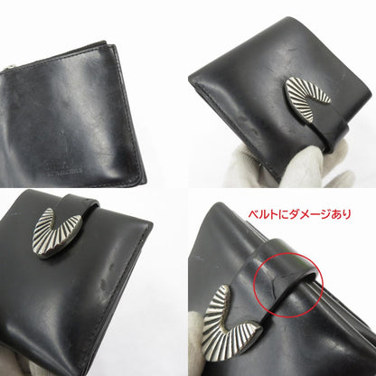 TOGA | トーガ Leather shoulder wallet 二つ折り財布 TZ31-AG942 ブラック【瀬戸大橋店】