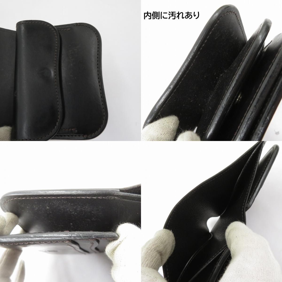 LAST CROPS | ラストクロップス LC SPANKER1 二つ折り財布 ブラック【瀬戸大橋店】