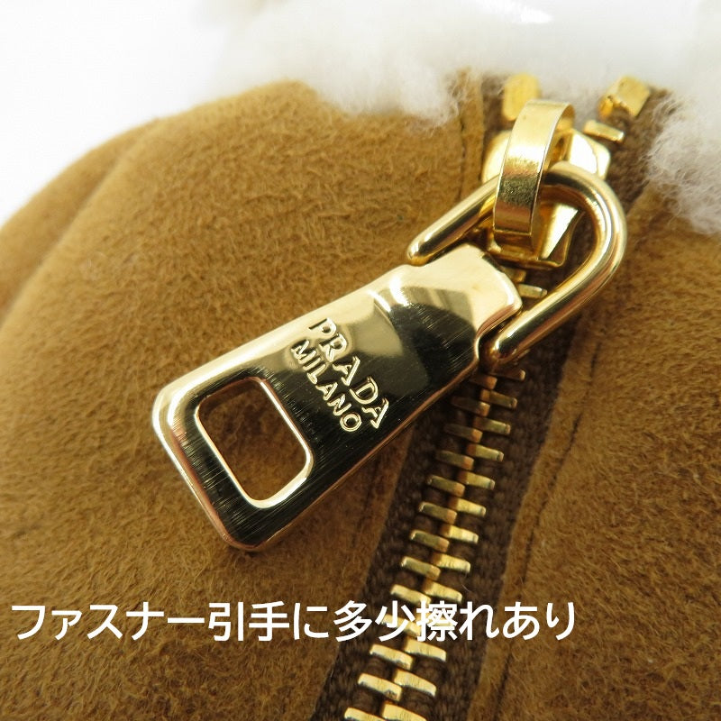 PRADA | プラダ Soft robot シアリング キーチェーン チャーム その他小物 ブラウン【瀬戸大橋店】