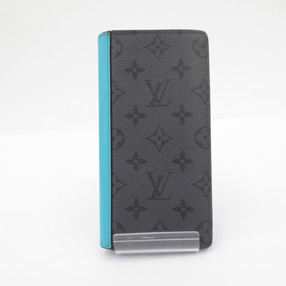 LOUIS VUITTON | ルイ・ヴィトン ポルトフォイユ・ブラザ NM 長財布 M11467 グレー×ブルー【瀬戸大橋店】
