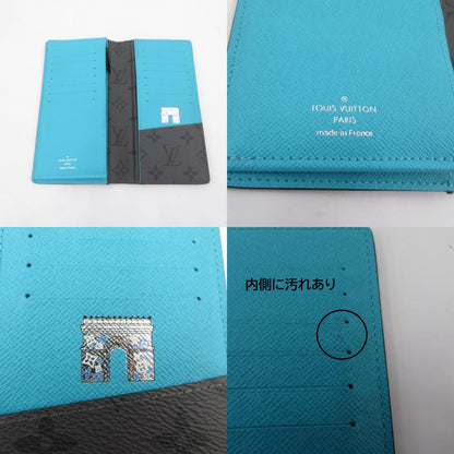 LOUIS VUITTON | ルイ・ヴィトン ポルトフォイユ・ブラザ NM 長財布 M11467 グレー×ブルー【瀬戸大橋店】