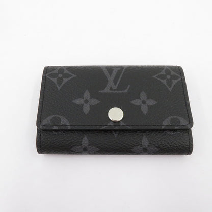 LOUIS VUITTON | ルイ・ヴィトン モノグラム エクリプス ミュルティクレ 6 キーケース M82603 ブラック【瀬戸大橋店】